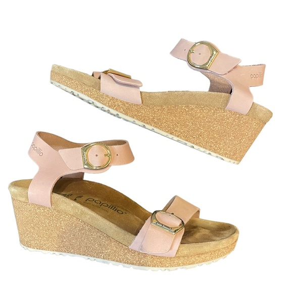 Papillio Shoes - PAPILLIO by BIRKENSTOCK Soley Wedge Sandal, Size 40